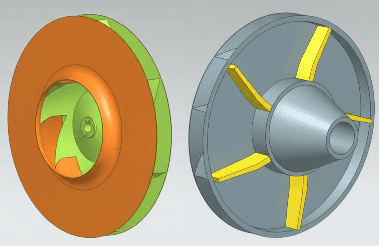 ​​Impeller (or Rotor) - Industrial Blowers Design Toolkit