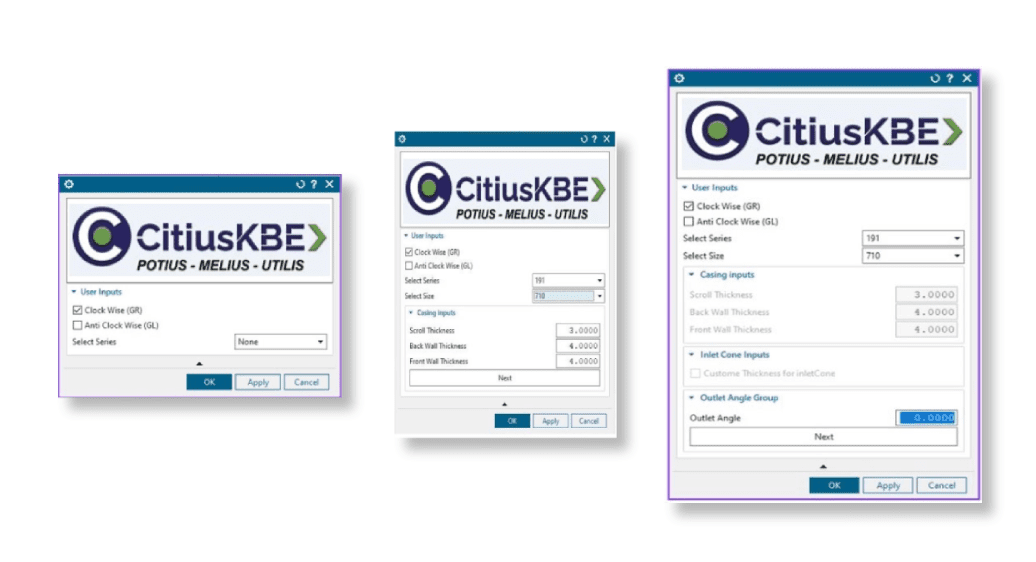 CitiusKBE delivers advanced CAD automation tools and engineering productivity solutions